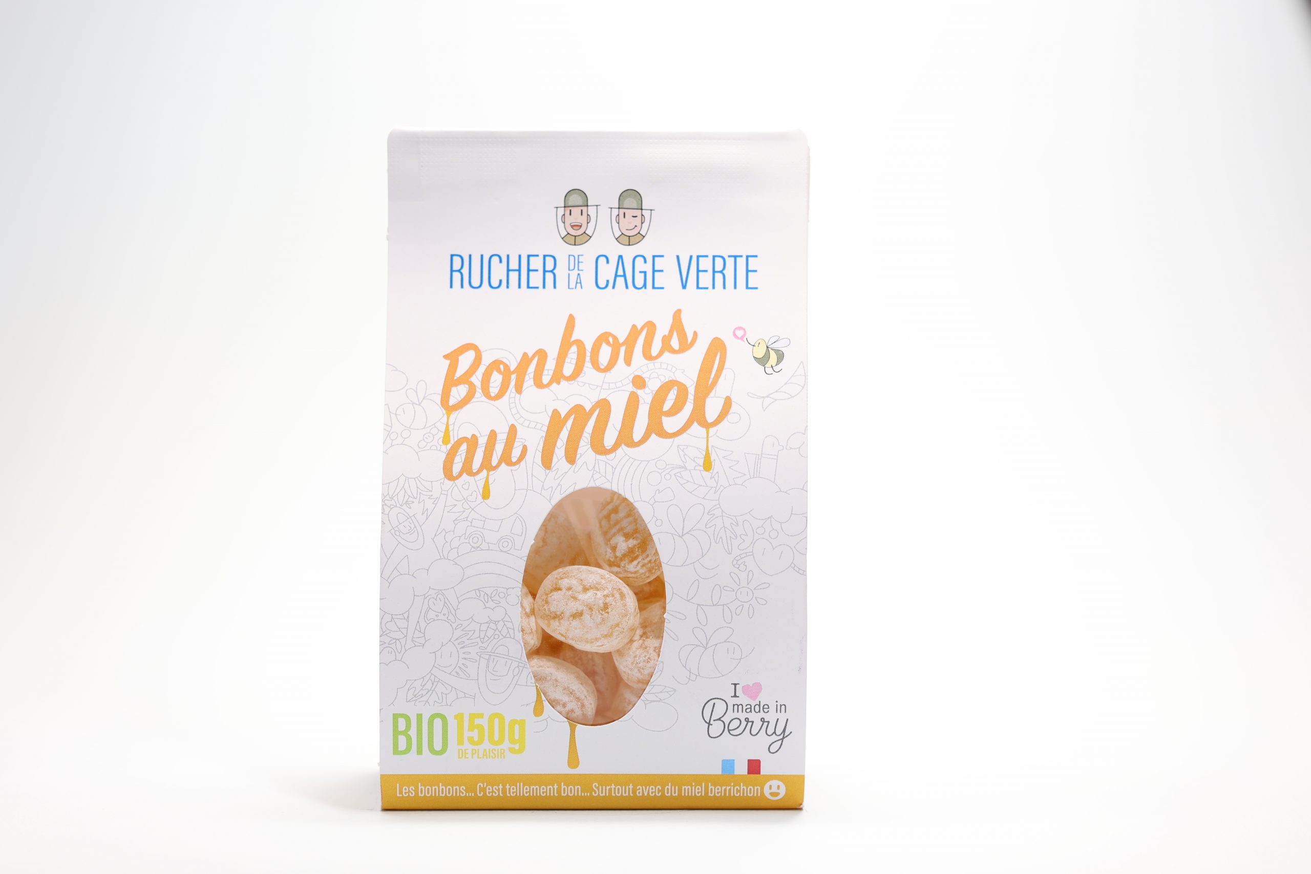 bonbon au miel 150g Miel biologique Rucher de la cage verte Apiculture bio biologique Produits de la ruche Miel du Berry Produits au miel bio Miels de saison Artisanat apicole Abeilles butineuses Ruche en ligne Propolis naturelle abeilles Apithérapie Pollinisation Saveurs du terroir Agriculture biologique Éco-responsable Conservation de l'environnement Récolte respectueuse Apiculture Centre Val de Loire Sologne Berry Cher Bourges paris ile de France allogny Orléans tour Paris Henrichemont miel de printemps miel acacia
miel lavande miel de châtaignier
miel oignon
miel toutes fleurs Sologne
miel toutes fleurs été miel acacia spiruline miel acacia curcuma miel acacia gingembre miel acacia piment d’Espelette Bonbons au miel et sève de pins Bonbons au miel de lavande Boules fourrées au miel de lavande